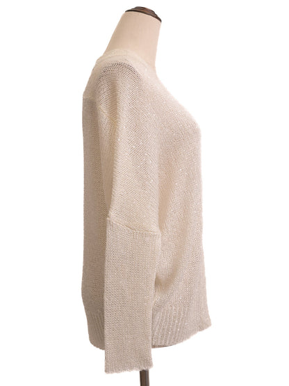 EXCELLENT Reiss White Cotton Open-Front Cardigan Size XS