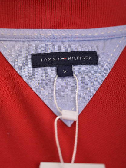 Excellent Tommy Hilfiger Red Polo Dress S with Embroidered Logo
