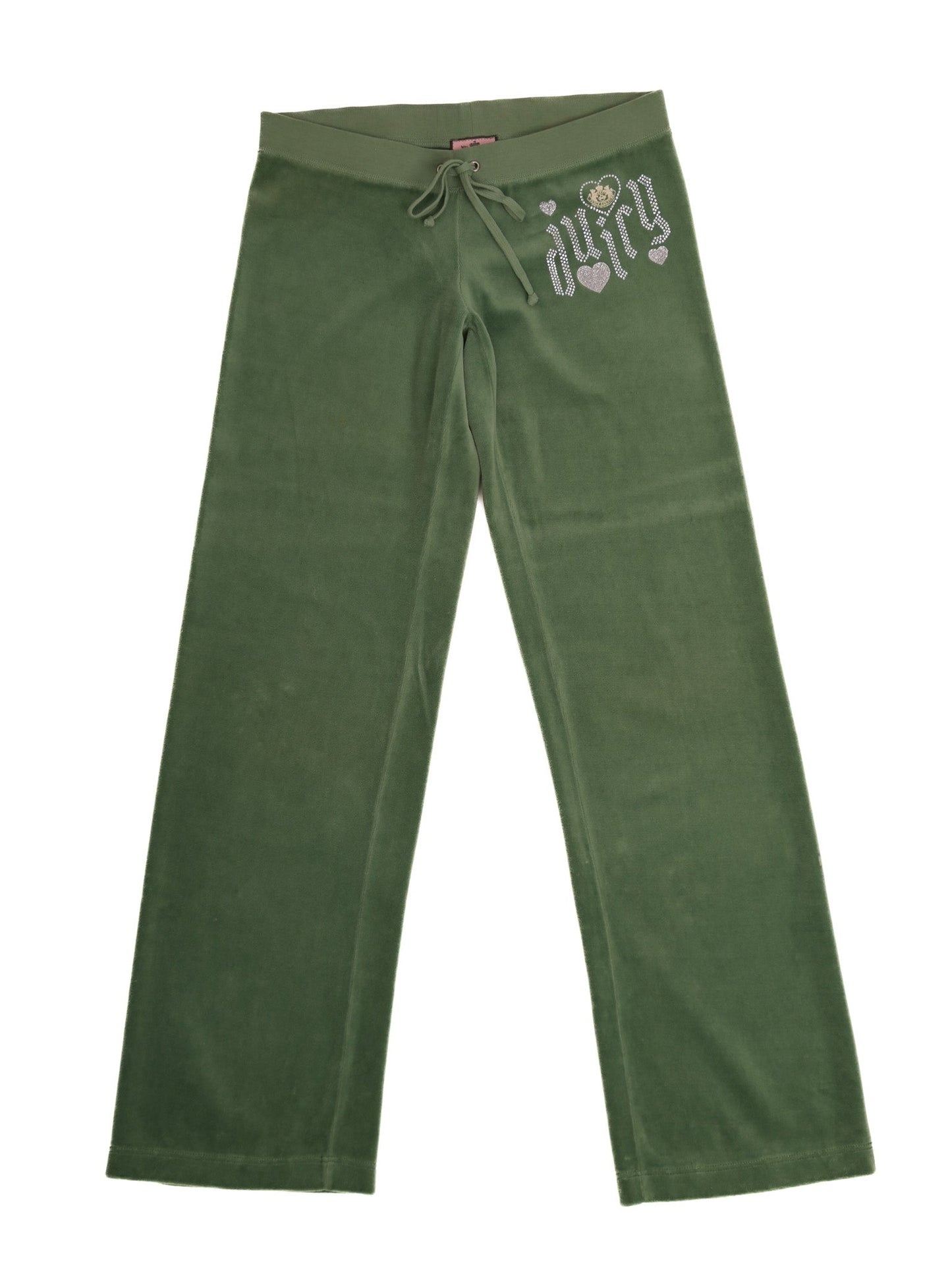excellent juicy couture green velour tracksuit size s for women