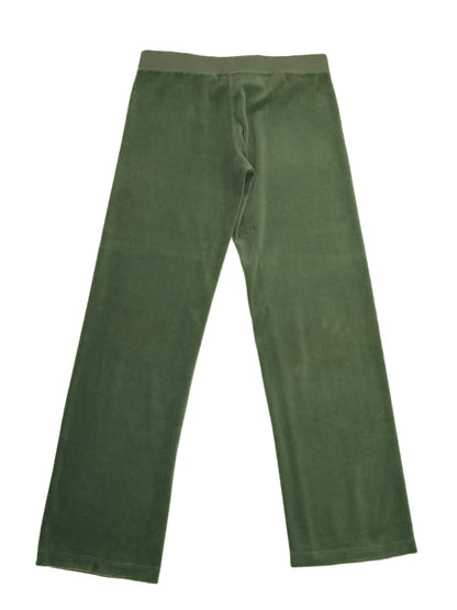 Excellent Juicy Couture Green Velour Tracksuit Size S for Women