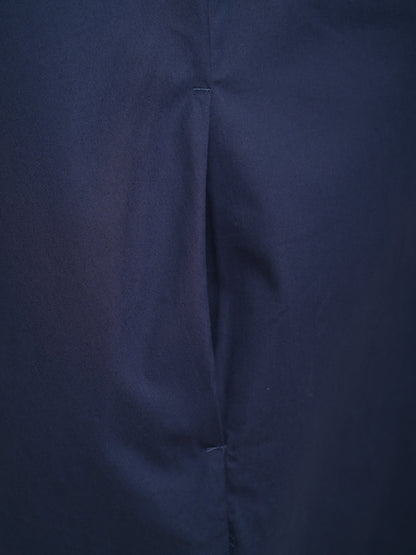 Excellent Cos Two-Tone Dress S Nylon Casual White and Blue