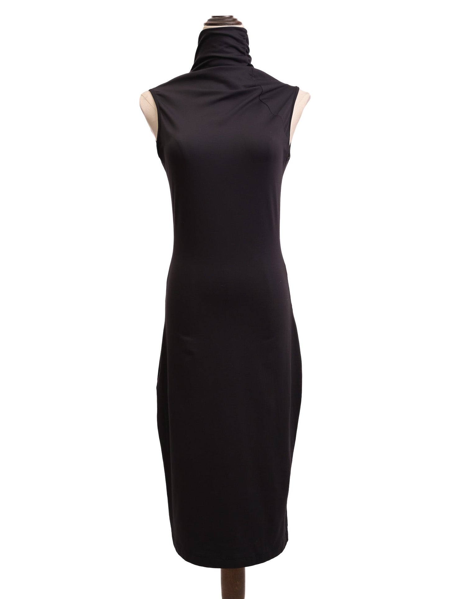 excellent bgn first women's black cotton dress size s