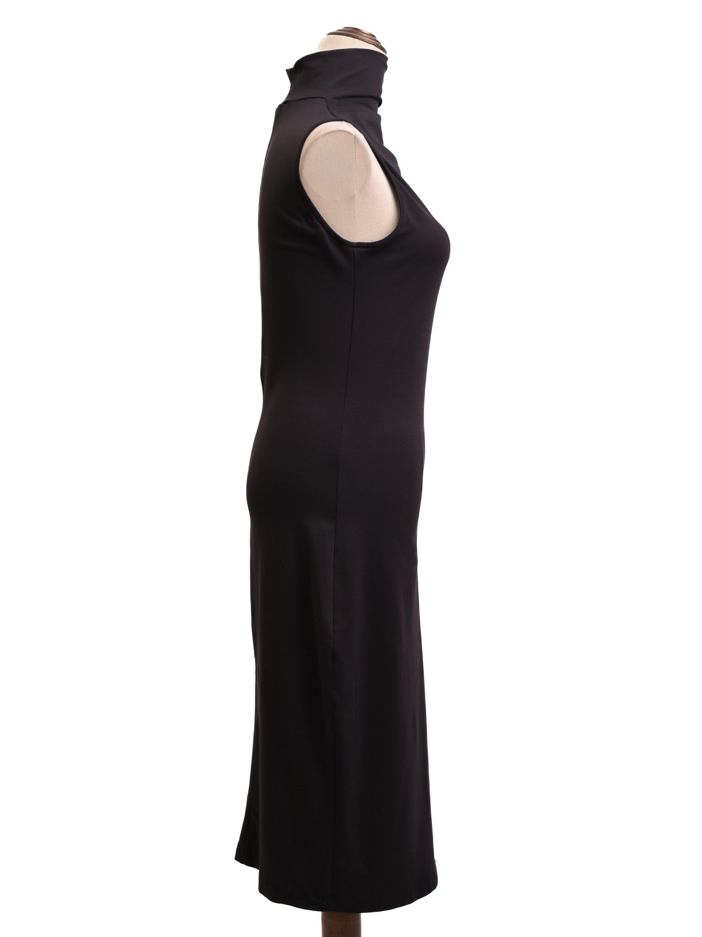 excellent bgn first women's black cotton dress size s