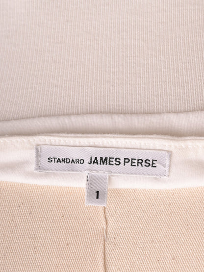 Excellent Standard James Perse White Cotton Sleeveless Dress Size S