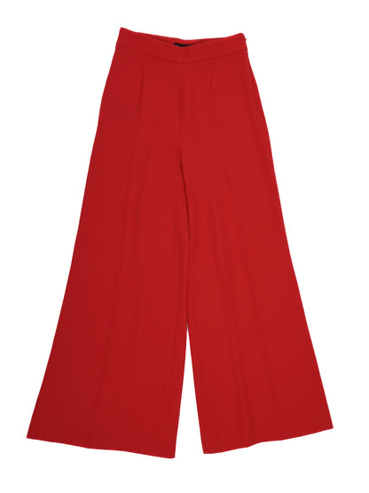 EXCELLENT Carolina Herrera Red & White Sleeveless Blouse Size S