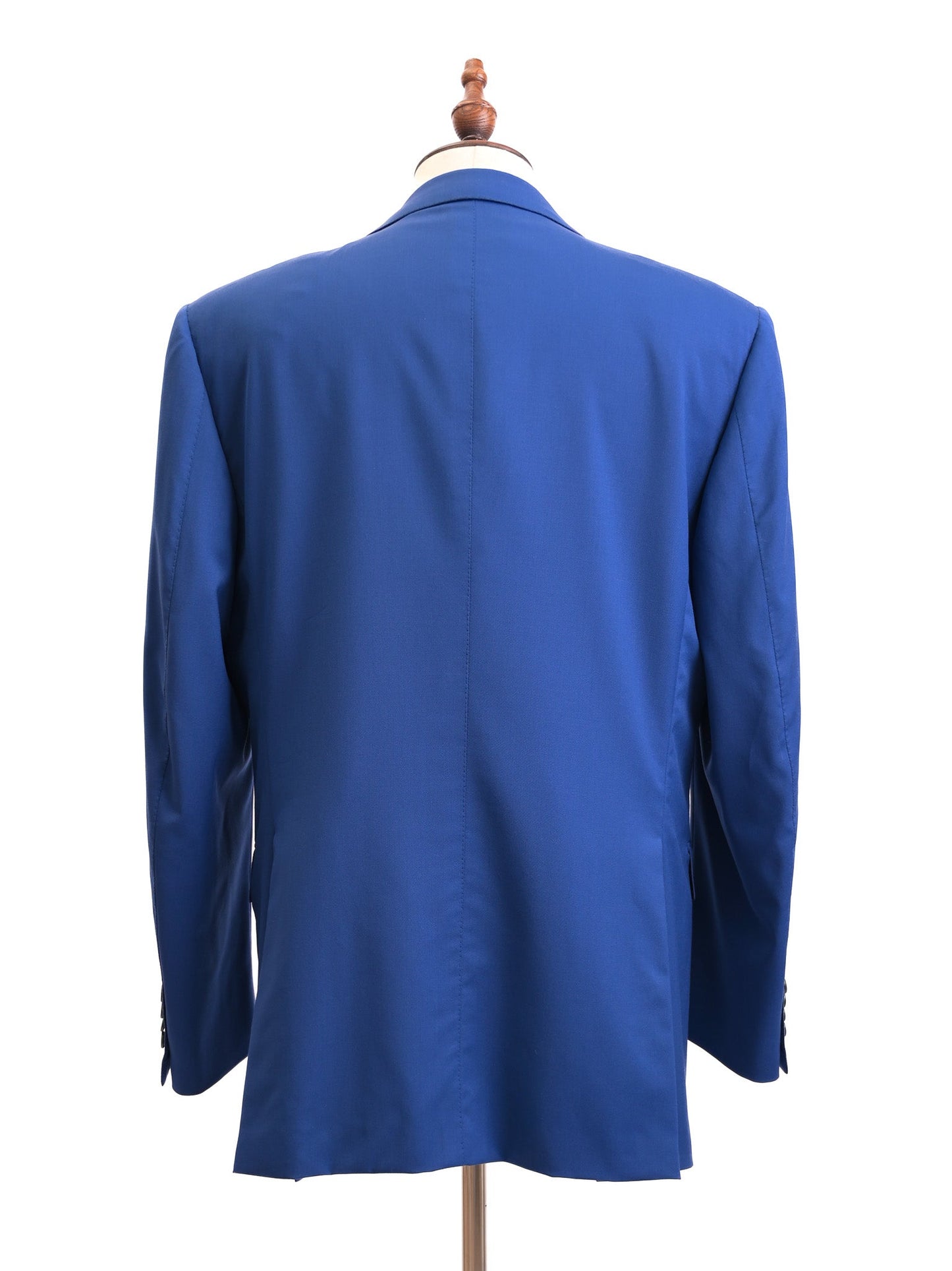 excellent brioni blue wool suit size l for men
