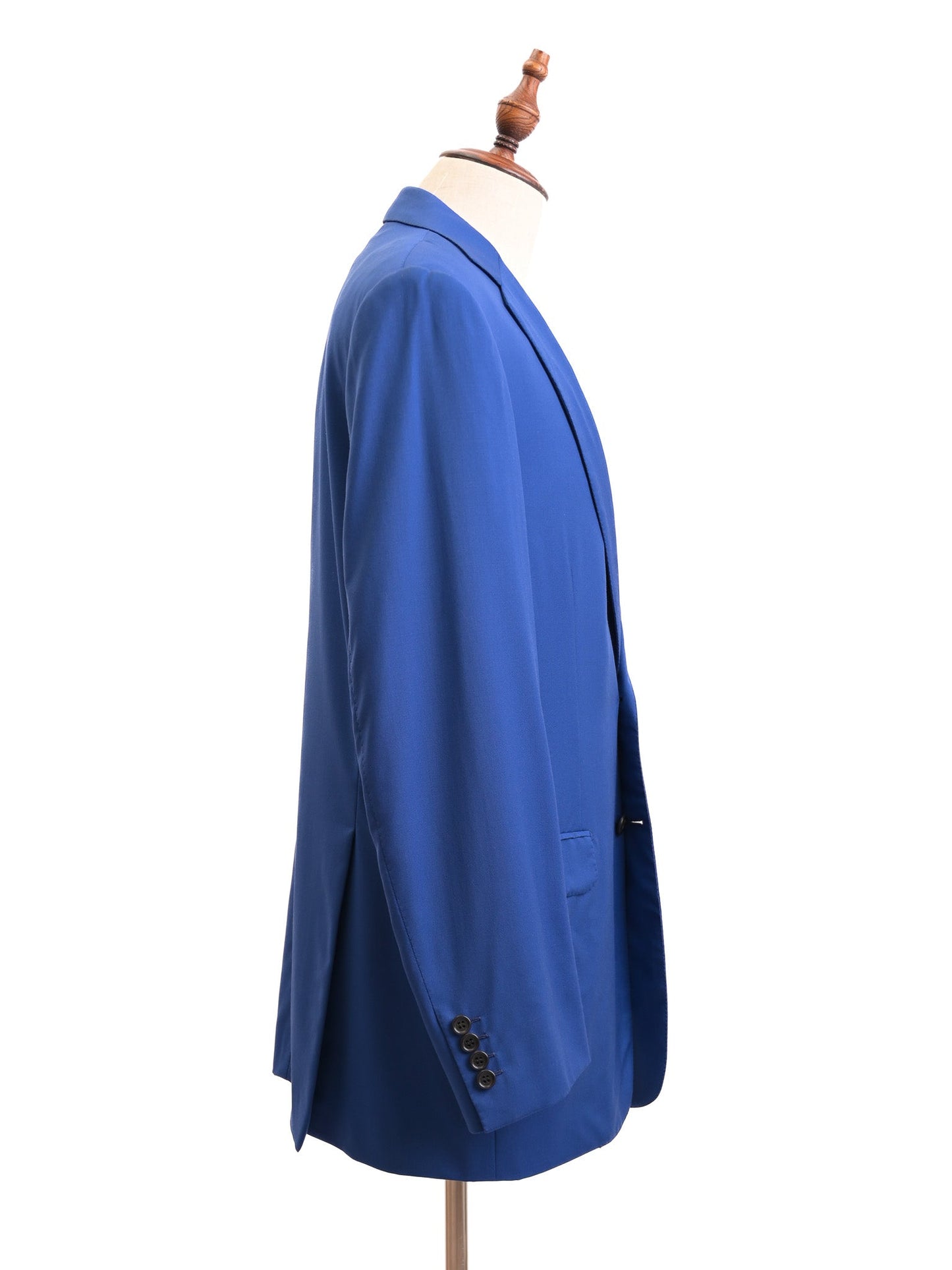 excellent brioni blue wool suit size l for men