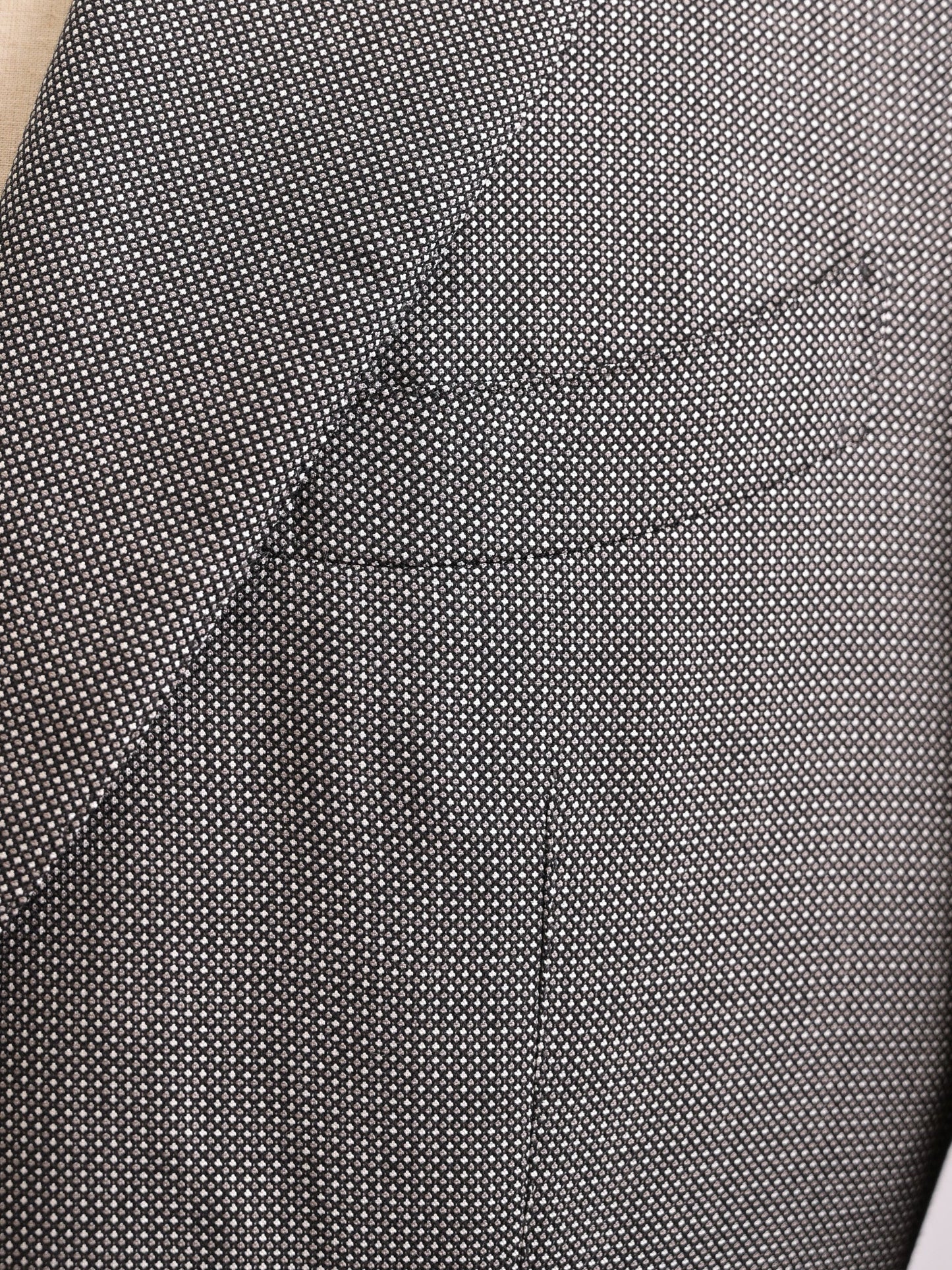 excellent tom ford gray silk suit jacket trousers men's size l