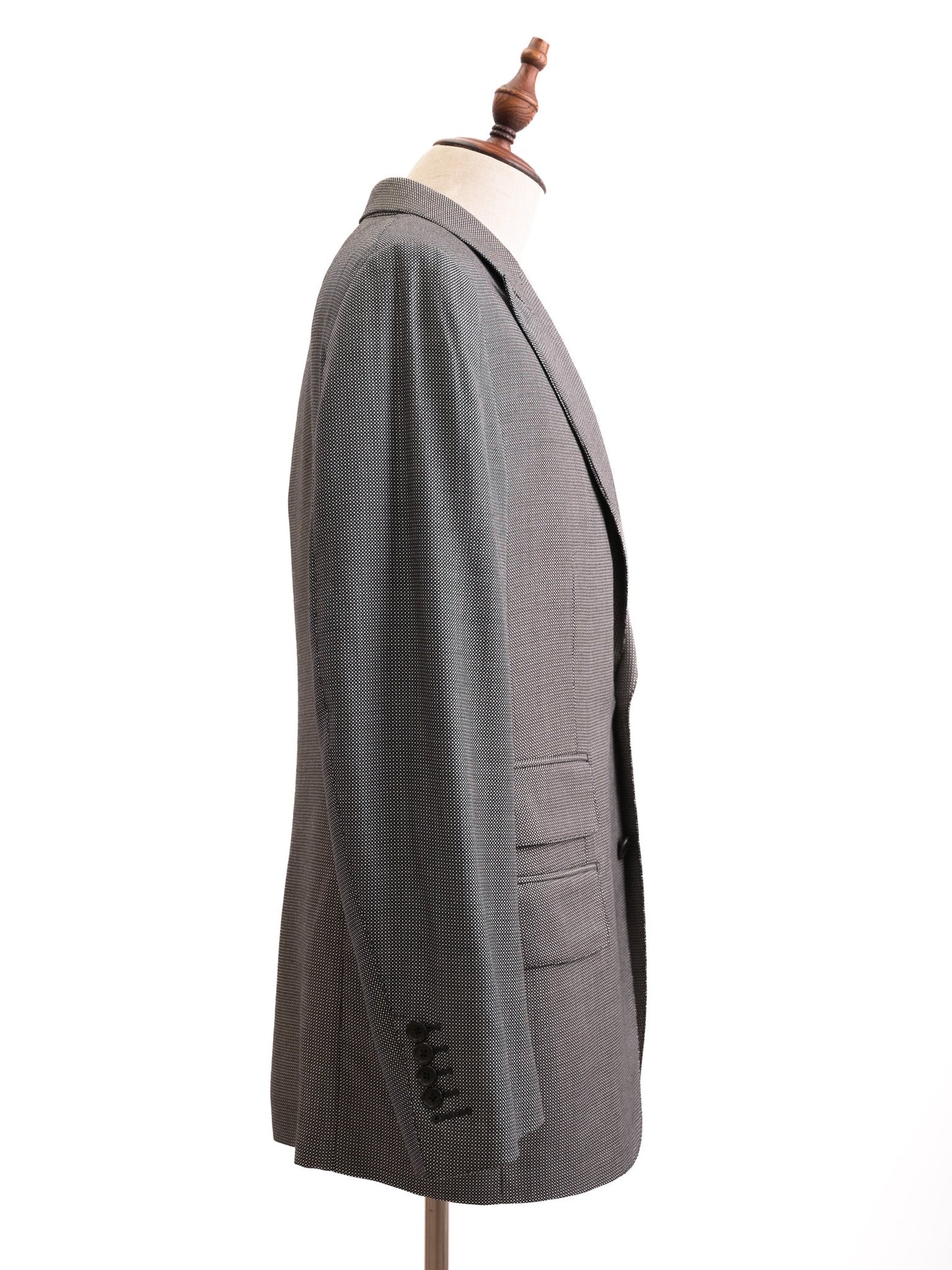 excellent tom ford gray silk suit jacket trousers men's size l