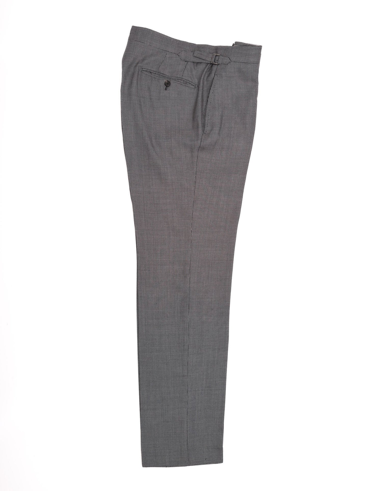 excellent tom ford gray silk suit jacket trousers men's size l