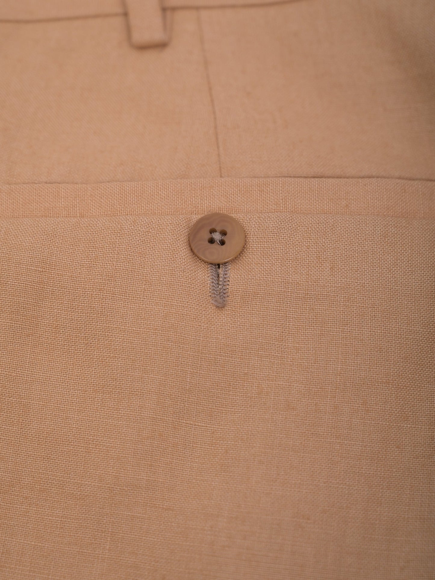 excellent caruso white polyester pants size l for men