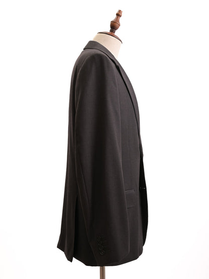 Canali Black Suit Jacket & Trousers Set Size L Excellent Condition