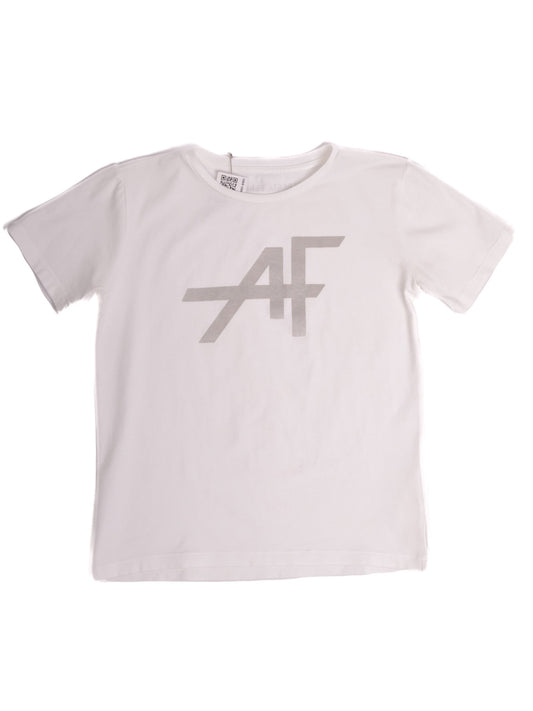 Excellent Alberta Ferretti White Cotton T-Shirt Size 12 for Kids
