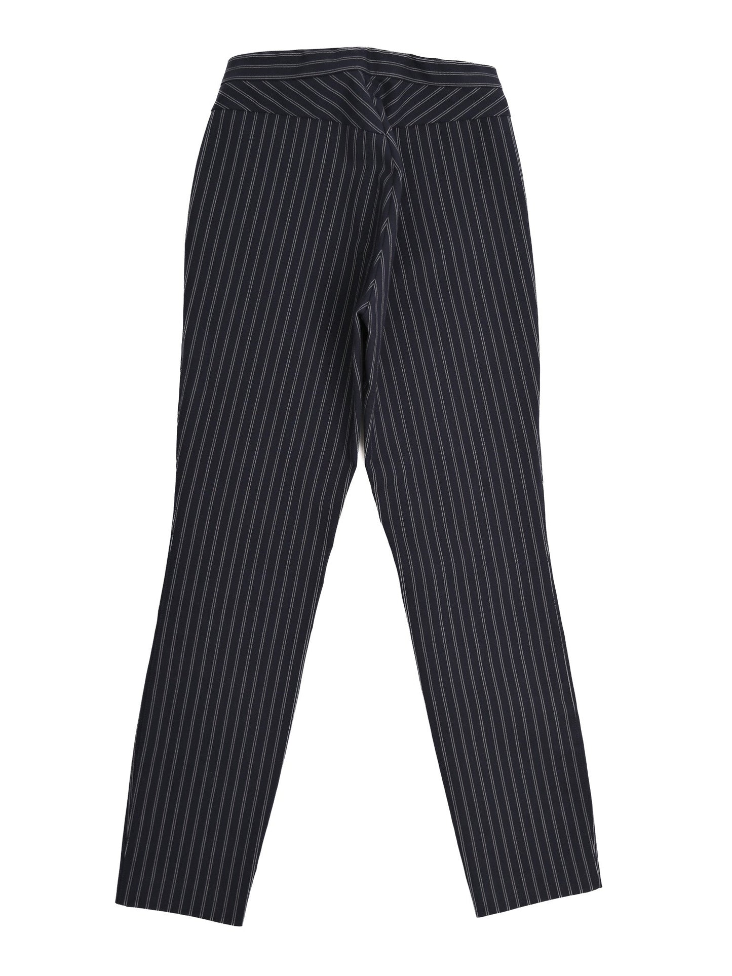 excellent rag&bone black striped pants size xs cotton blend