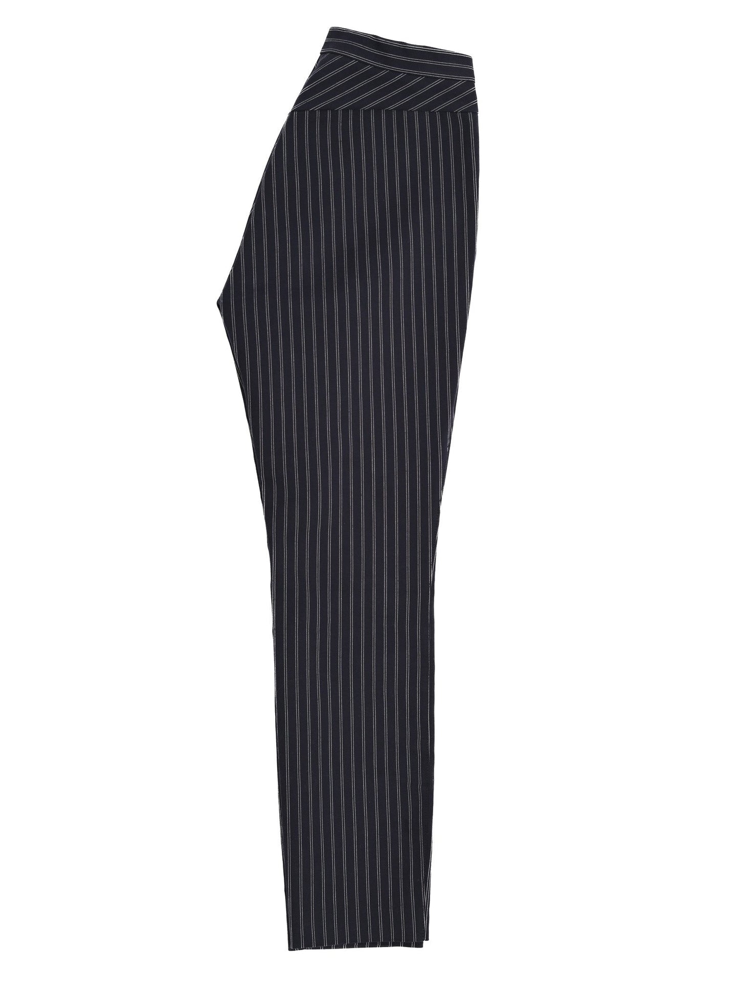 excellent rag&bone black striped pants size xs cotton blend