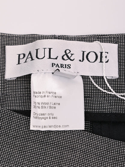 Excellent Paul&Joe Gray Wool Formal Trousers Size M