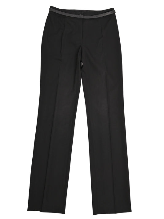 Excellent Richmond Black Wool Trousers Size S for Women