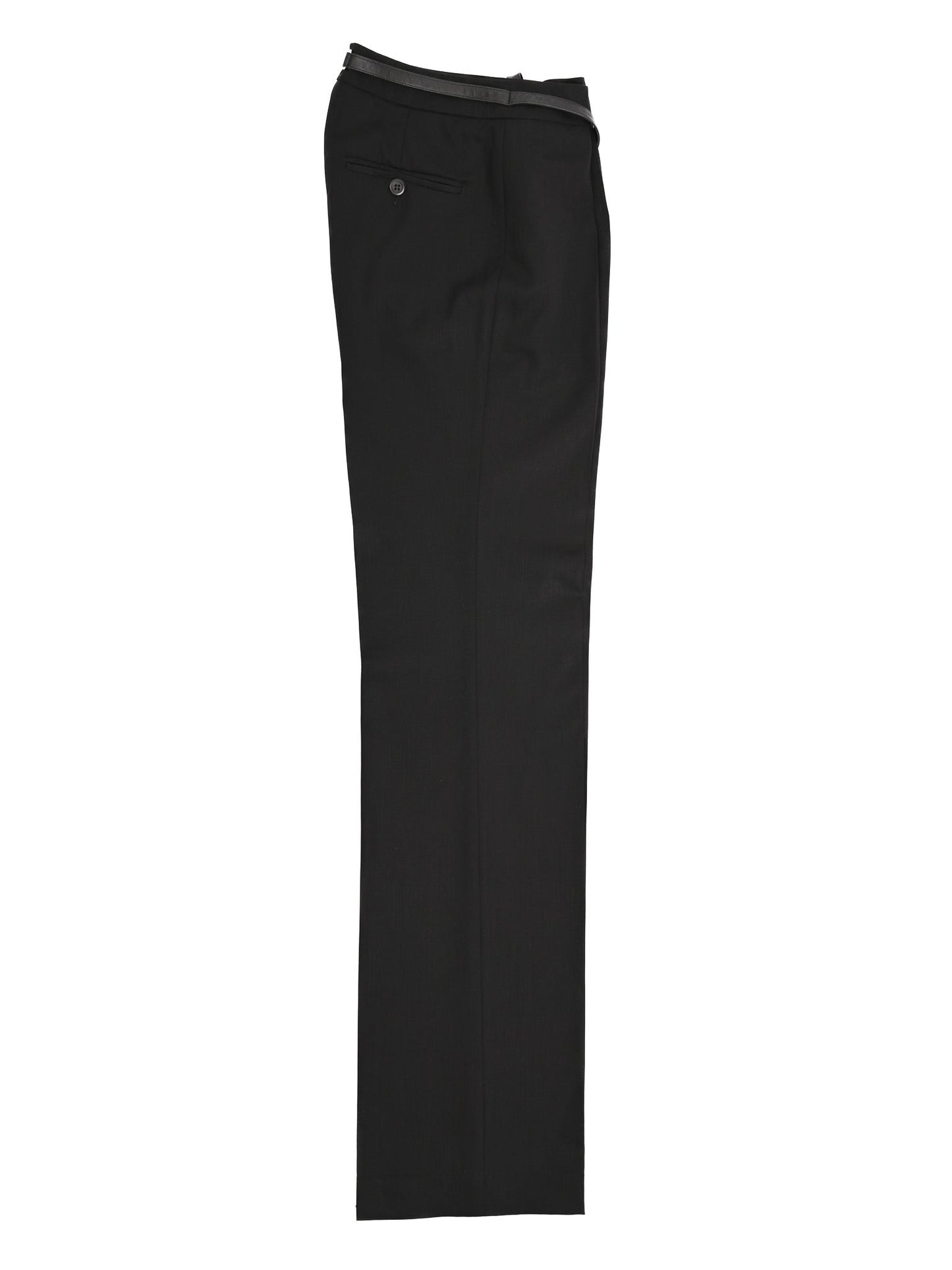 excellent richmond black wool trousers size s for women