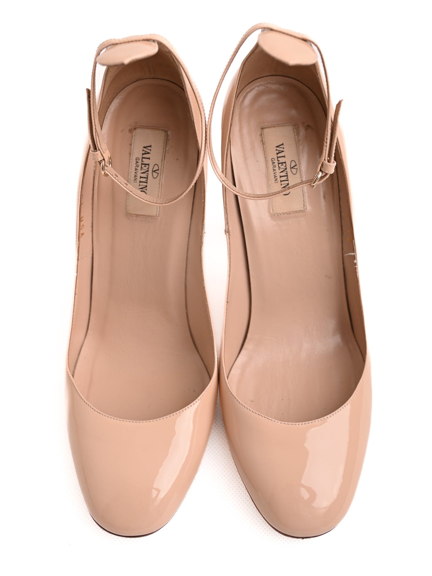 valentino pink high-heeled shoes excellent condition size n/a