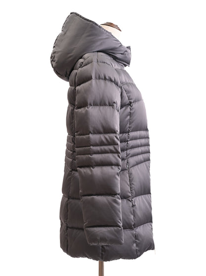 Excellent Trussardi Gray Puffer Jacket Size M Women