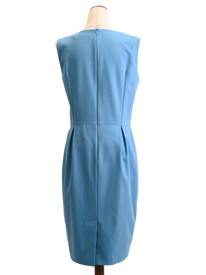 Excellent BGN First Blue Sleeveless Dress Size M Polyester
