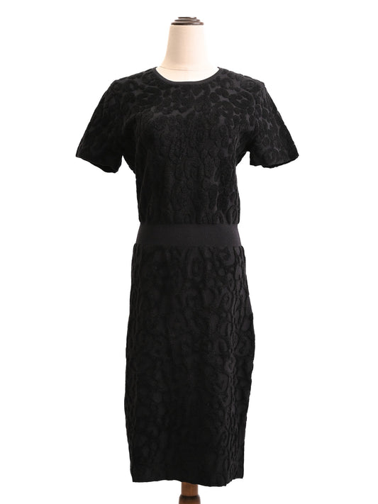 Burberry Women's Black Wool Dress Size M Excellent Condition