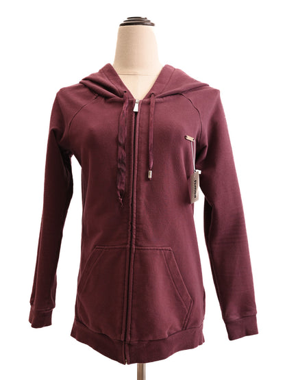 Excellent Liu Jo Red Hooded Tracksuit Cotton Size S