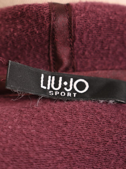 Excellent Liu Jo Red Hooded Tracksuit Cotton Size S