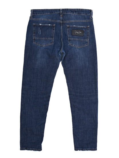 Excellent Sportmax Blue Skinny Jeans Size M Women's