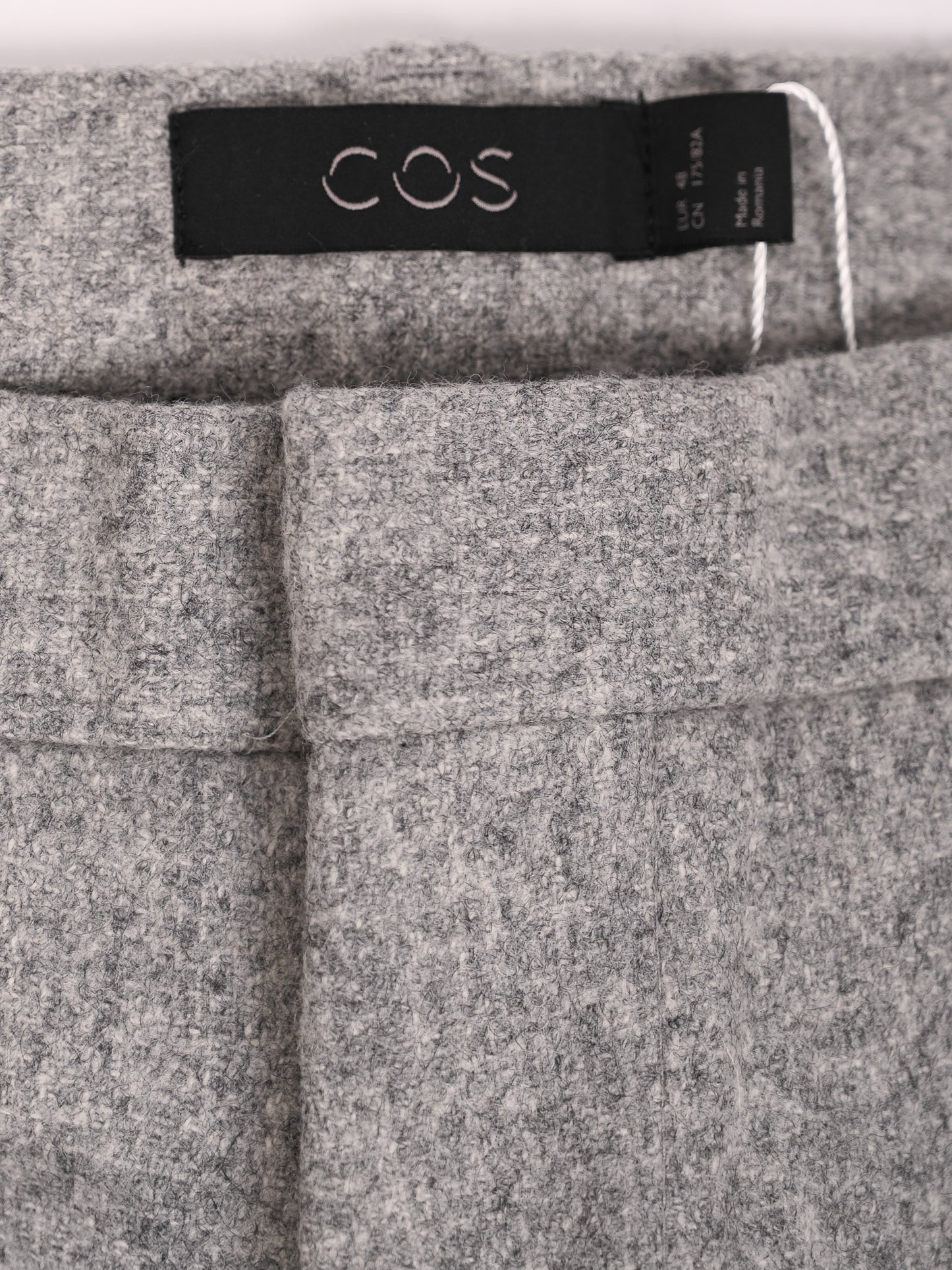 perfect gray wool coat for kids with ruffles & bow size 10
