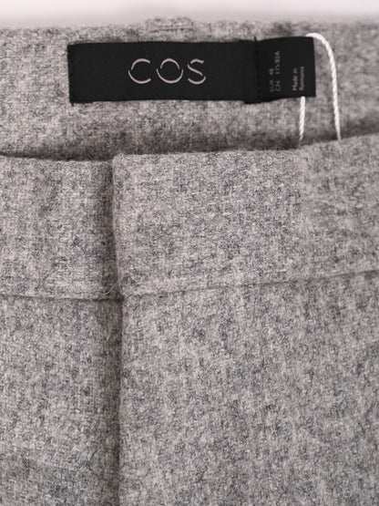 Perfect Gray Wool Coat for Kids with Ruffles & Bow Size 10