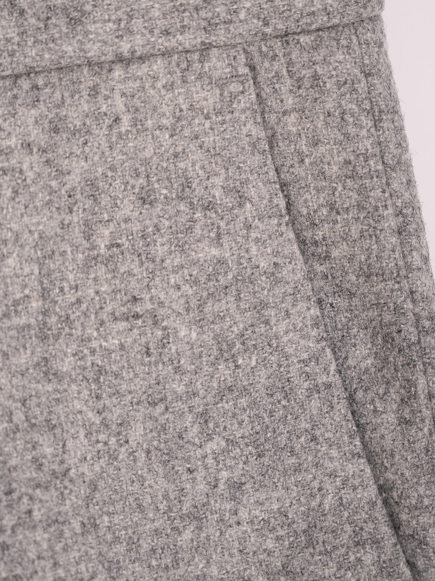 perfect gray wool coat for kids with ruffles & bow size 10