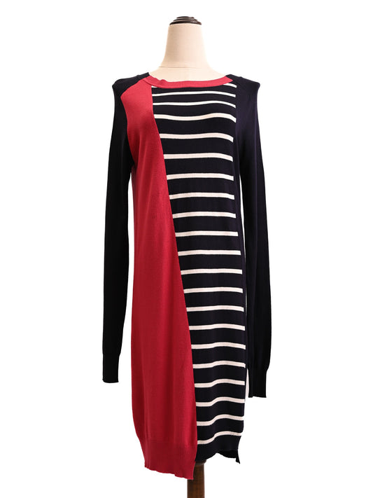 Excellent MaxCo Women's Color Block Dress Size S Polyester