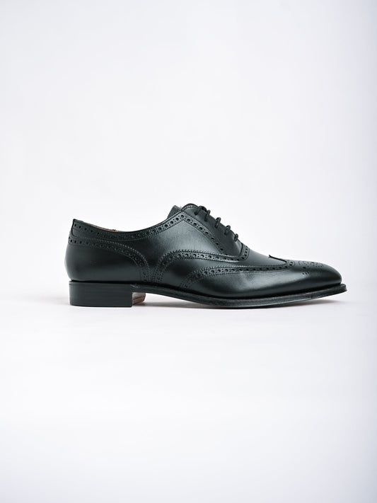 NEW Joseph Cheaney & Sons Black Leather Dress Shoes Size 40.5