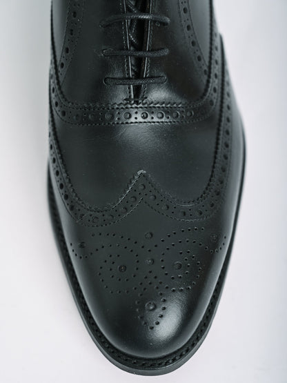 NEW Joseph Cheaney & Sons Black Leather Dress Shoes Size 40.5