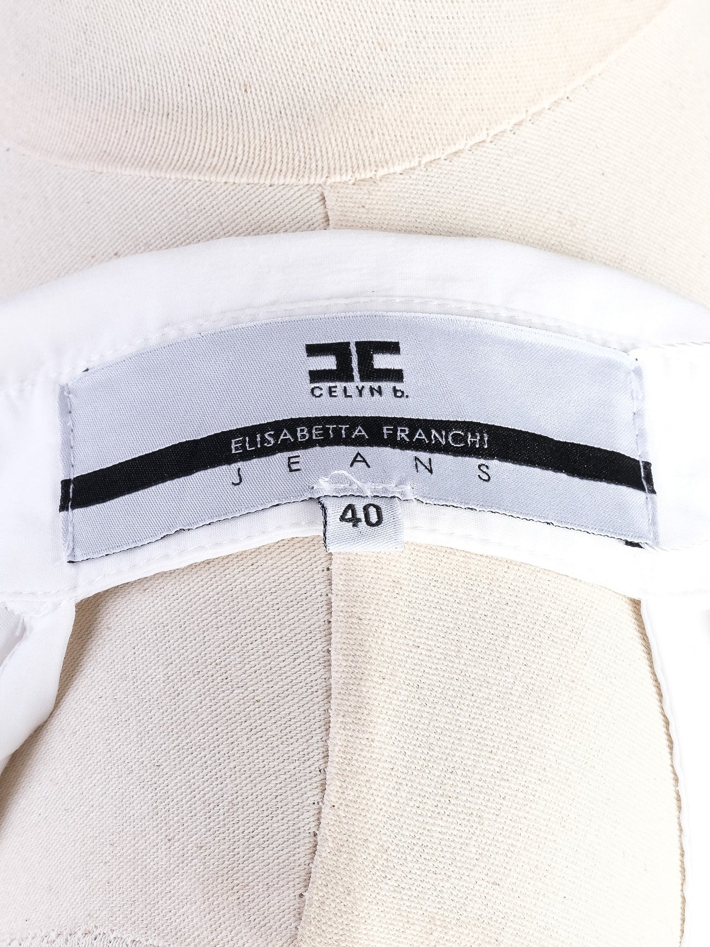 excellent elisabetta franchi women's blouse white size s