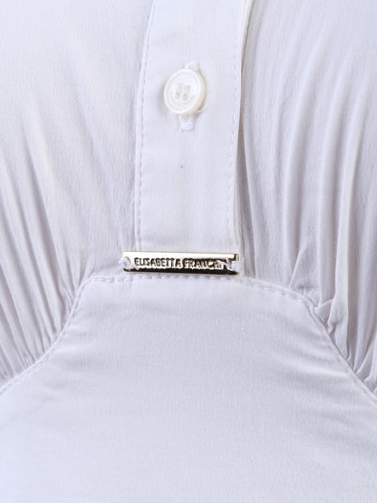 Excellent Elisabetta Franchi Women's Blouse White Size S