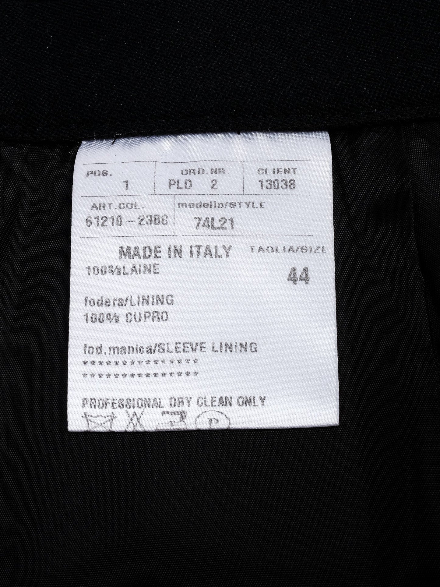 excellent lanvin black cupro dress size m for women