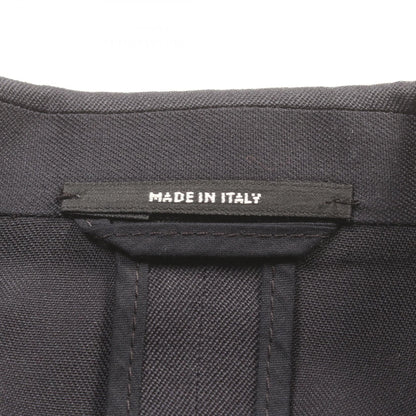 Hermes Tailored Jacket Navy Wool G 19632z 32-5259