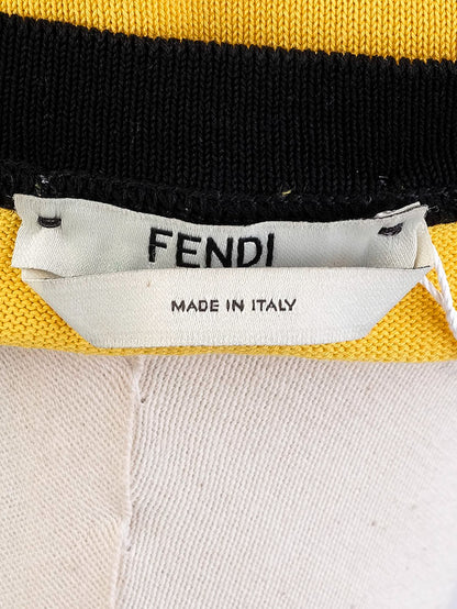 Excellent Fendi Cotton Women's Yellow & White Clothing Set