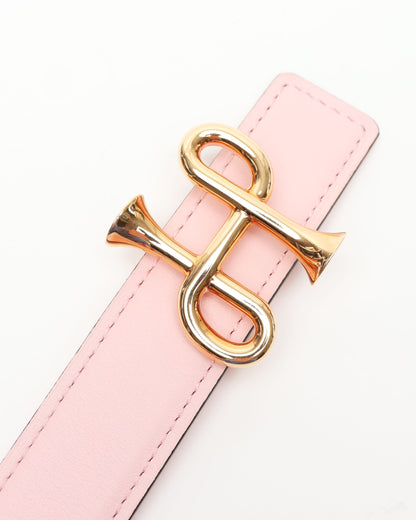 Herm�s Sur Mer Reversible Leather And Cor Baroque Belt Buckle