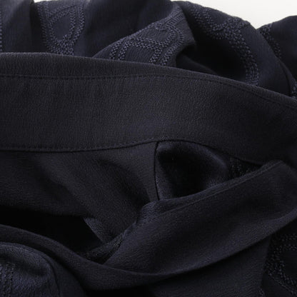 Hermes Chne Dunkel Other Tops Navy Silk 3e 0609dv