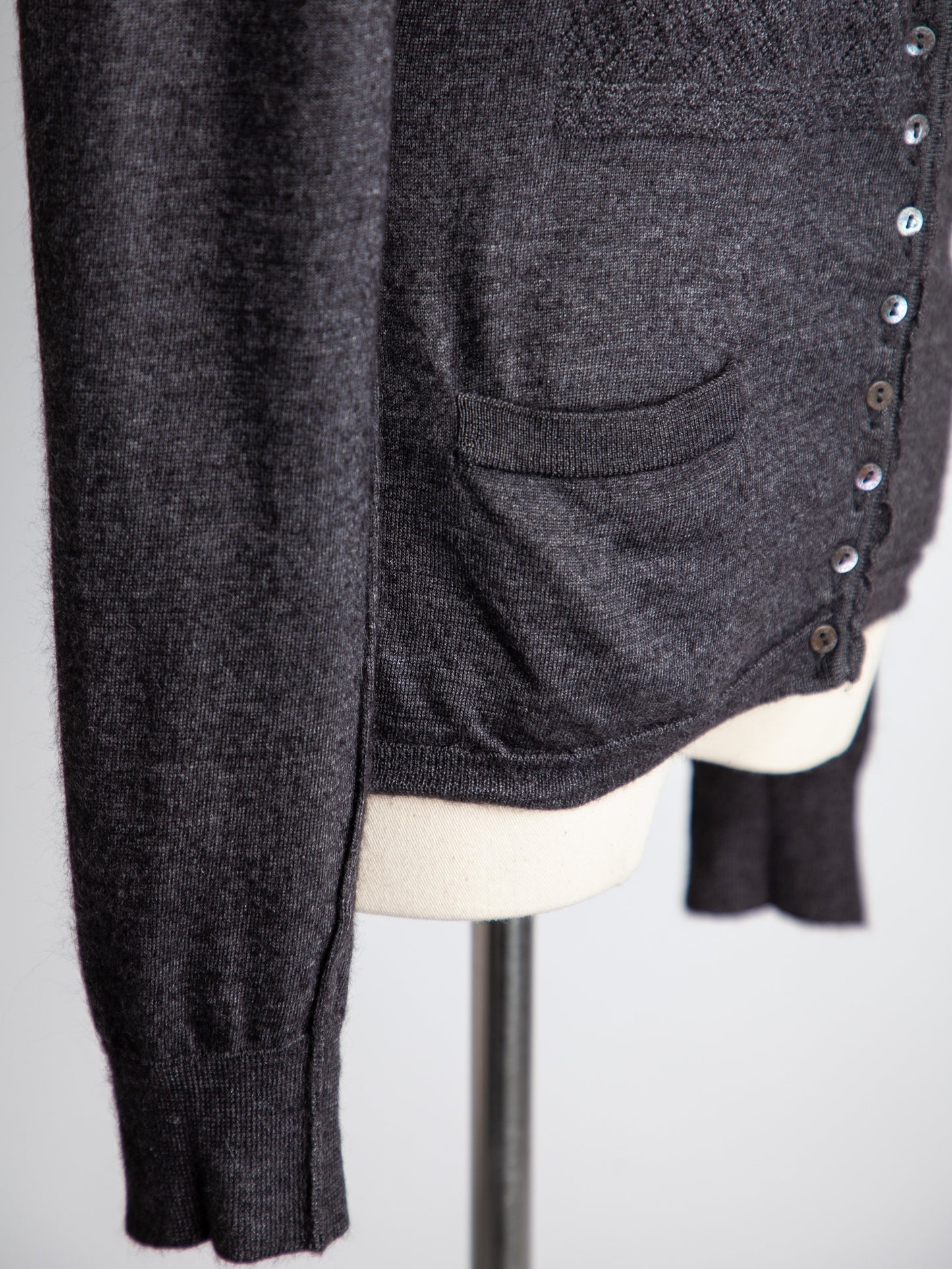 good dolce gabbana gray viscose cardigan size s women
