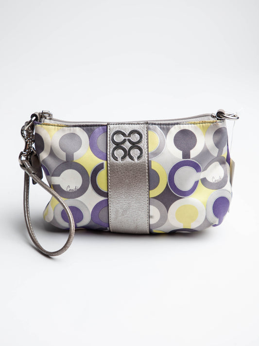 Average Condition Cos Colorful Geometric Women's Handbag with Strap