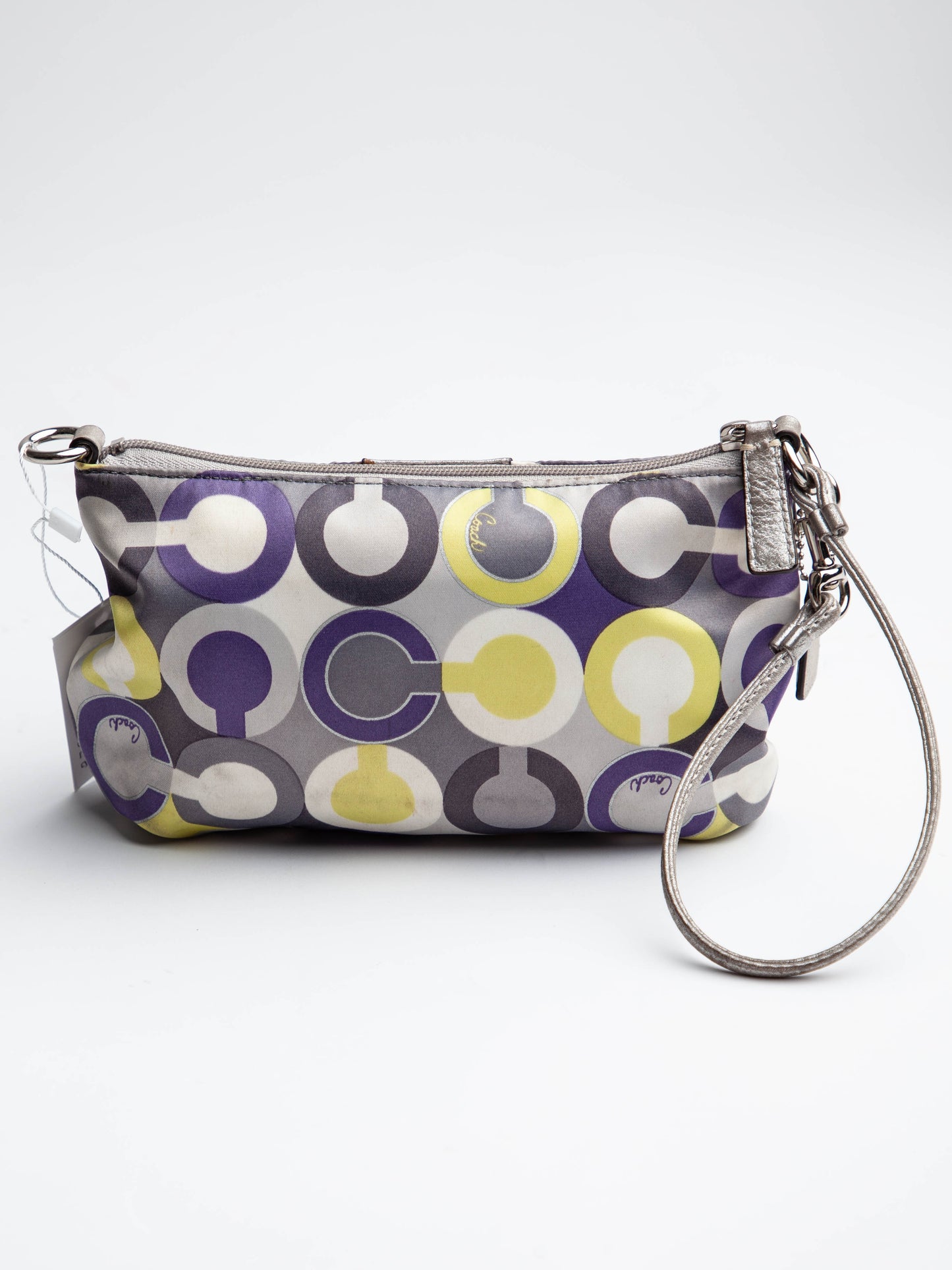 average condition cos colorful geometric women's handbag with strap