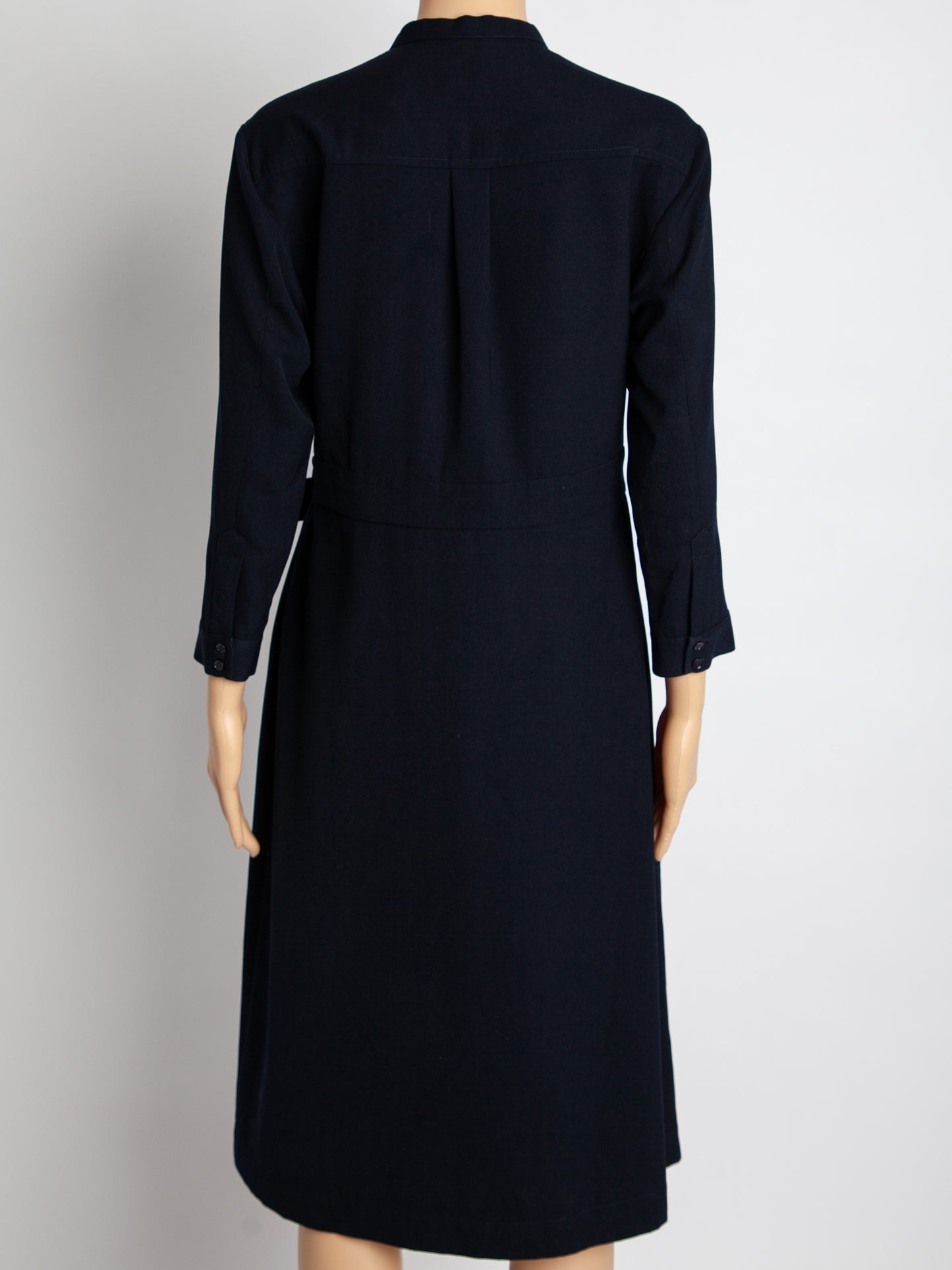 good maxco women's long sleeve black dress size m with belt