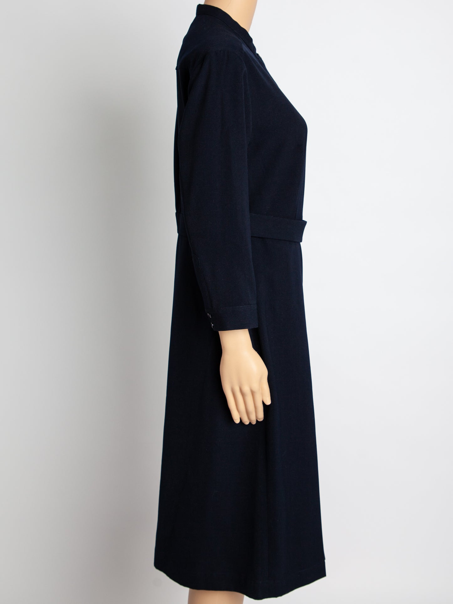 good maxco women's long sleeve black dress size m with belt