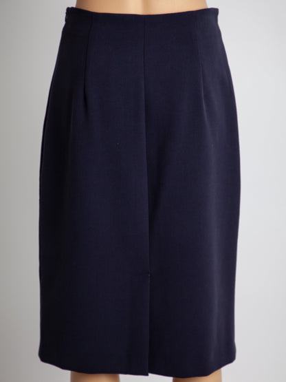Good MaxCo Blue Polyester Pencil Skirt Size XS Women