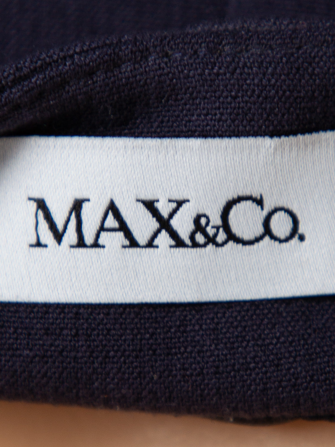 good maxco blue polyester pencil skirt size xs women