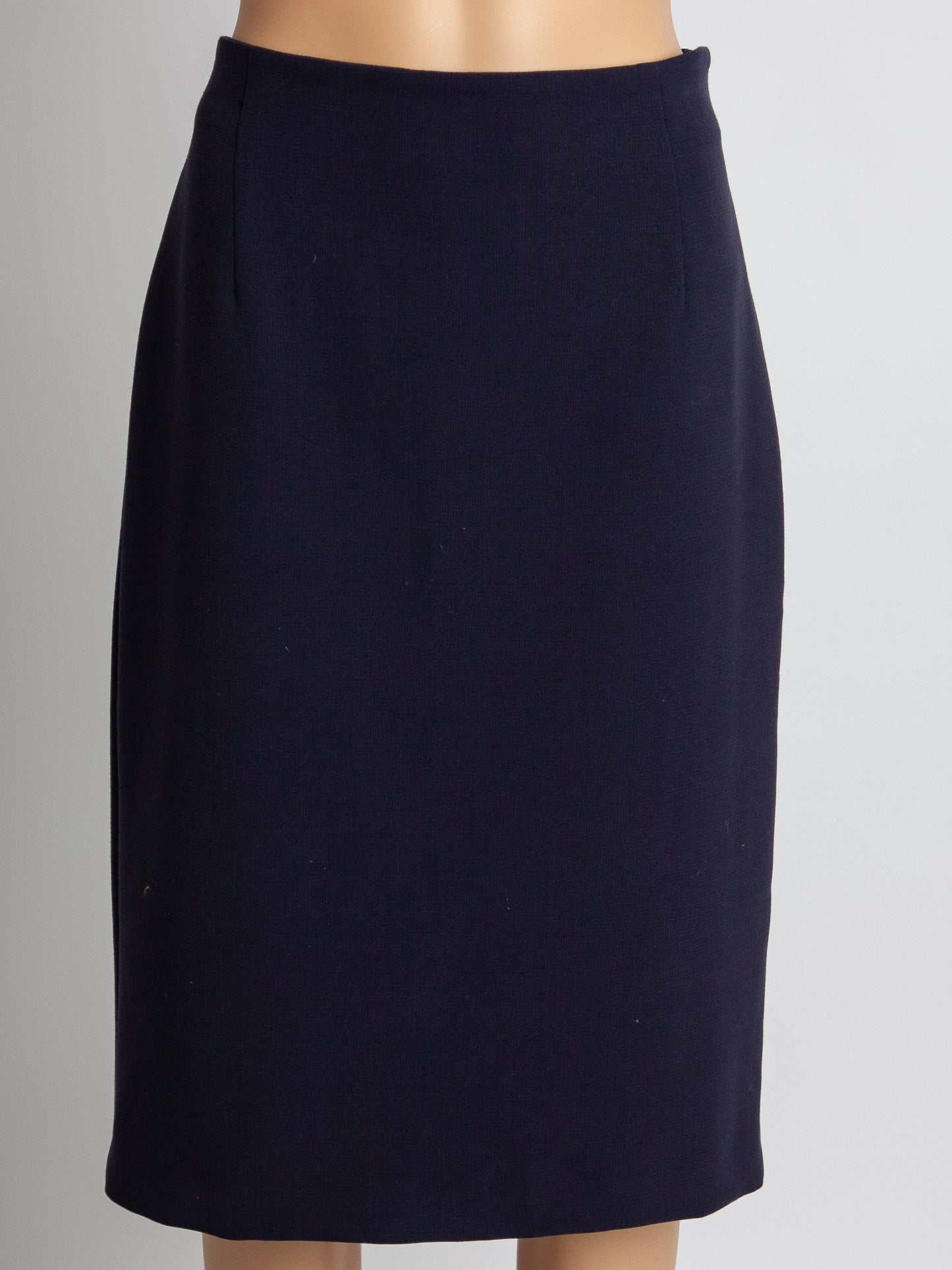 good maxco blue polyester pencil skirt size xs women